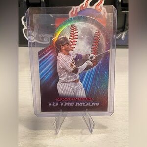 Manny Machado diecut card